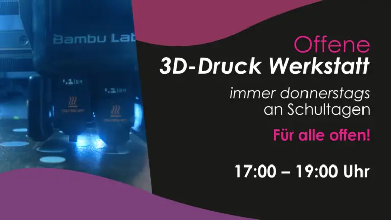 Offene 3D Druck Werkstatt Web